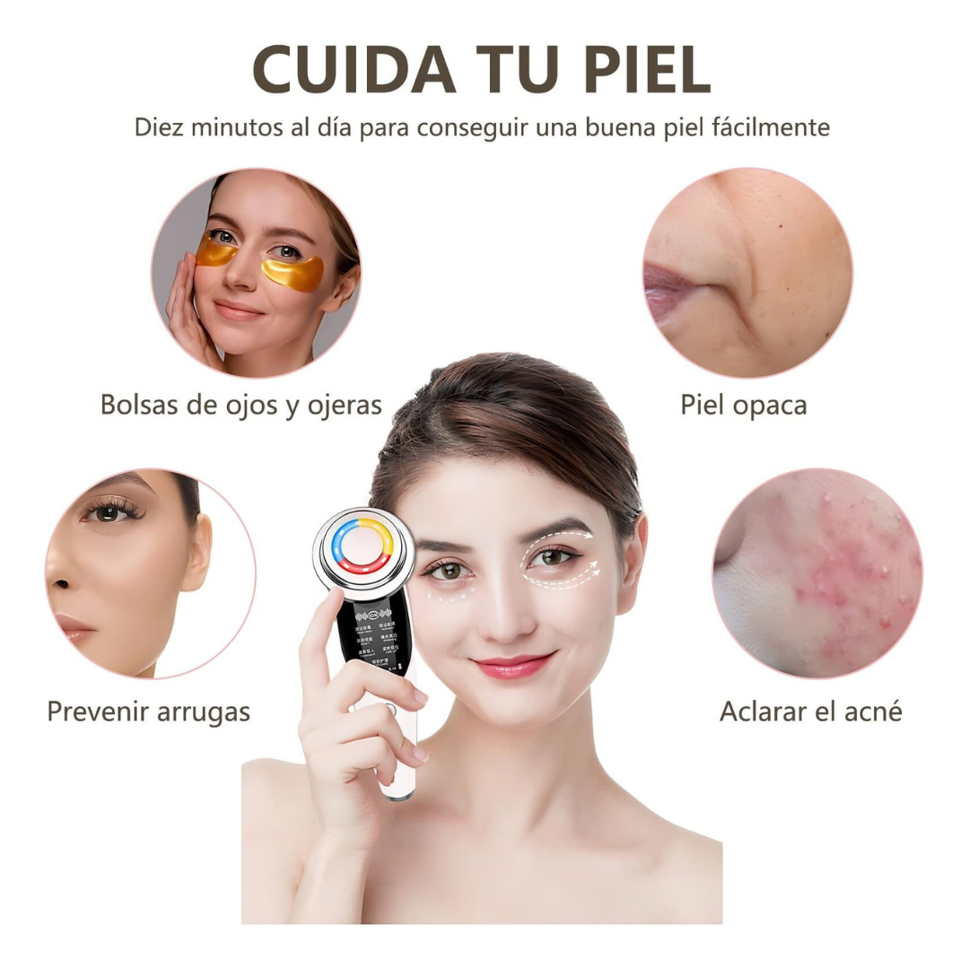 Masajeador Facial Skin Led