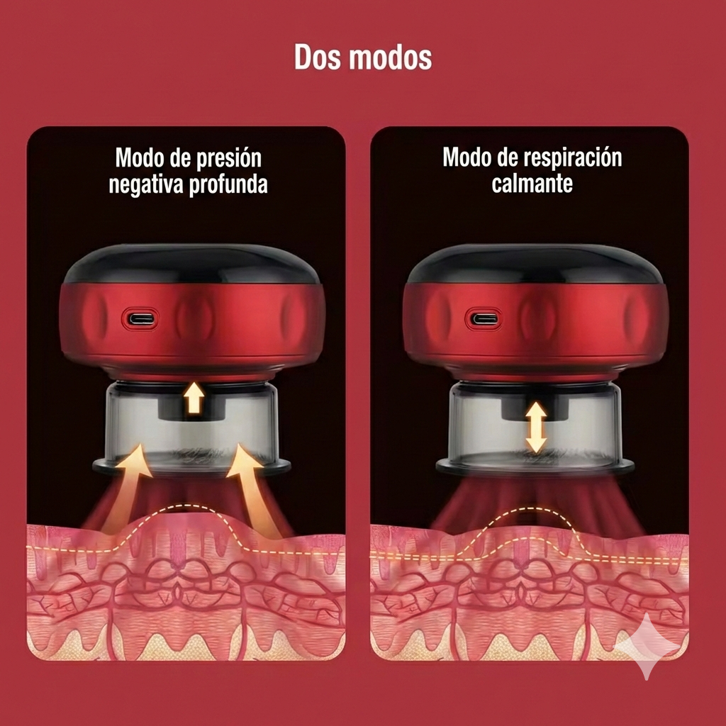 Ventosa Terapéutica Eléctrica Masajeador